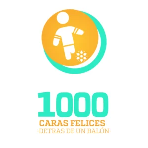 1000 Caras felices detrás de un balón · Productos · Fundación Give Me Five